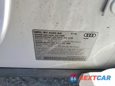 Zdjęcie 13 z 13 samochodu: 2019 AUDI Q5 PREMIUM PLUS VIN:WA1BNAFY5K2136218 - miniatura