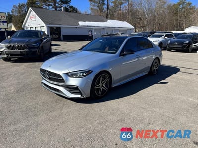 Drugie zdjęcie samochodu z przodu: 2022 MERCEDES-BENZ C 300 4MATIC VIN:W1KAF4HB3NR009395 - miniatura