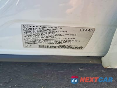 Zdjęcie 13 z 13 samochodu: 2024 AUDI Q4 E-TRON PREMIUM VIN:WA1KUBFZ2RP058124 - miniatura