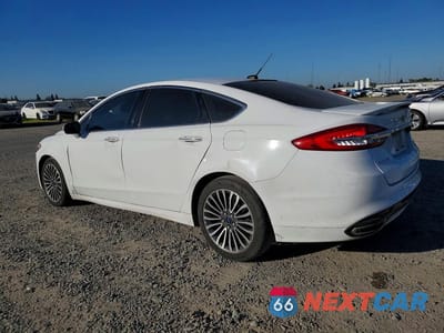 Drugie zdjęcie samochodu z przodu: 2017 FORD FUSION TITANIUM VIN:3FA6P0K90HR111120 - miniatura