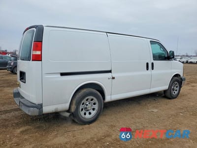 Trzecie zdjęcie samochodu z tyłu: 2013 CHEVROLET EXPRESS G1500 VIN:1GCSGAFX7D1127309 - miniatura