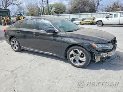 Czwarte zdjęcie samochodu z boku: 2019 HONDA ACCORD EX VIN:1HGCV1F4XKA113032 - miniatura