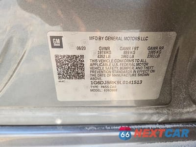 Zdjęcie 12 z 12 samochodu: 2020 CADILLAC CT4 LUXURY VIN:1G6DJ5RK9L0141513 - miniatura