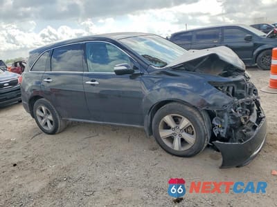 Czwarte zdjęcie samochodu z boku: 2012 ACURA MDX TECHNOLOGY VIN:2HNYD2H44CH550273 - miniatura