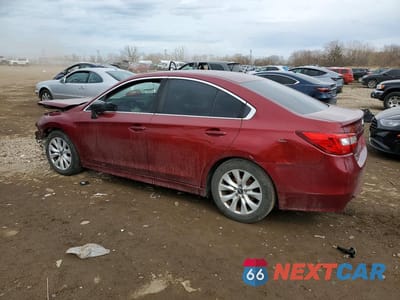Drugie zdjęcie samochodu z przodu: 2017 SUBARU LEGACY 2.5I VIN:4S3BNAB60H3063448 - miniatura