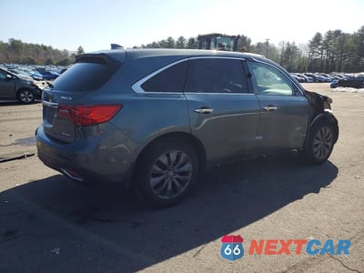 Trzecie zdjęcie samochodu z tyłu: 2016 ACURA MDX SPORT VIN:5FRYD4H45GB014427 - miniatura