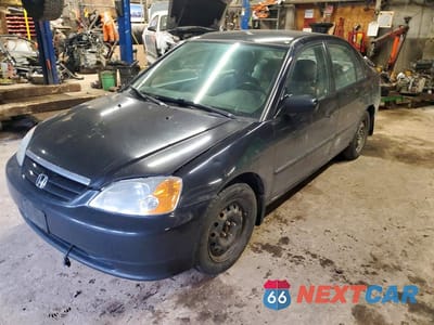 2002 HONDA CIVIC LX 2HGES16852H942404 - główne zdjęcie licytacji z USA - miniatura