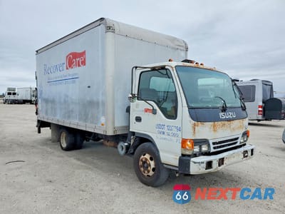 Czwarte zdjęcie samochodu z boku: 2003 ISUZU NPR-HD BOX TRUCK VIN:JALB4B14737005989 - miniatura