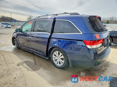 Drugie zdjęcie samochodu z przodu: 2014 HONDA ODYSSEY EXL VIN:5FNRL5H68EB049881 - miniatura