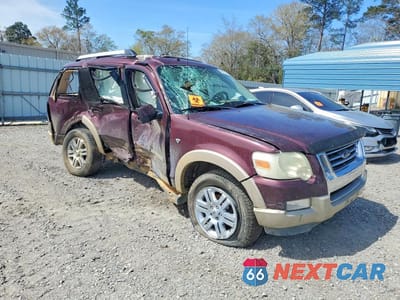 Czwarte zdjęcie samochodu z boku: 2007 FORD EXPLORER EDDIE BAUER VIN:1FMEU648X7UB23252 - miniatura
