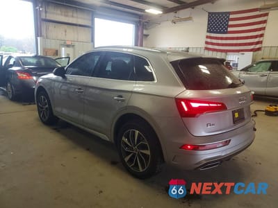 Drugie zdjęcie samochodu z przodu: 2022 AUDI Q5 PREMIUM PLUS 45 VIN:WA1EAAFY3N2114943 - miniatura
