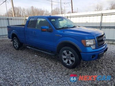 Czwarte zdjęcie samochodu z boku: 2013 FORD F150 SUPER CAB VIN:1FTFX1ET9DKD78908 - miniatura
