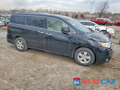 Czwarte zdjęcie samochodu z boku: 2015 NISSAN QUEST 3.5 SV VIN:JN8AE2KP7F9131060 - miniatura