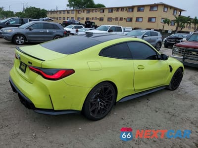 Trzecie zdjęcie samochodu z tyłu: 2024 BMW M4 COMPETITION VIN:WBS33AZ02RCR78226 - miniatura