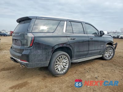 Trzecie zdjęcie samochodu z tyłu: 2025 CHEVROLET TAHOE K1500 PREMIER VIN:1GNS6SRD9SR368224 - miniatura