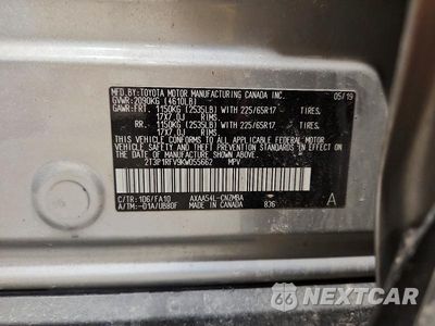 Zdjęcie 14 z 14 samochodu: 2019 TOYOTA RAV4 XLE VIN:2T3P1RFV9KW055662 - miniatura