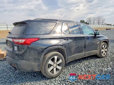 Trzecie zdjęcie samochodu z tyłu: 2019 CHEVROLET TRAVERSE LT VIN:1GNEVHKW4KJ212427 - miniatura