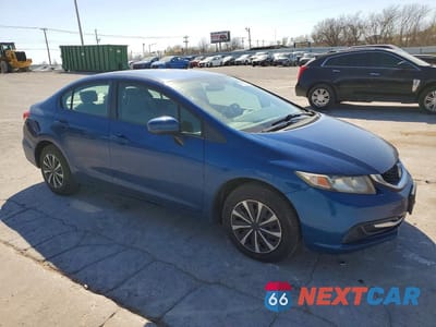 Czwarte zdjęcie samochodu z boku: 2015 HONDA CIVIC LX VIN:19XFB2F58FE084278 - miniatura