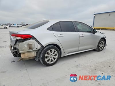 Trzecie zdjęcie samochodu z tyłu: 2020 TOYOTA COROLLA LE VIN:JTDEPRAE5LJ051752 - miniatura