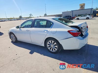 Drugie zdjęcie samochodu z przodu: 2013 HONDA ACCORD EXL VIN:1HGCR2F83DA185741 - miniatura