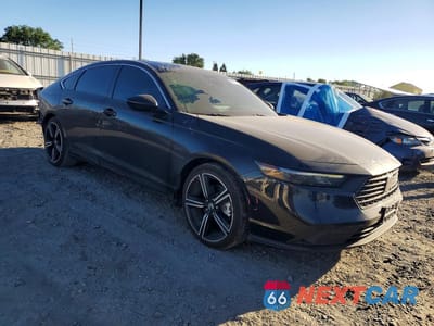 Czwarte zdjęcie samochodu z boku: 2025 HONDA ACCORD HYBRID SPORT VIN:1HGCY2F51SA080833 - miniatura