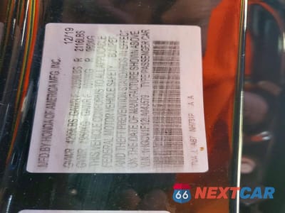 Zdjęcie 12 z 12 samochodu: 2020 HONDA ACCORD LX VIN:1HGCV1F12LA043579 - miniatura