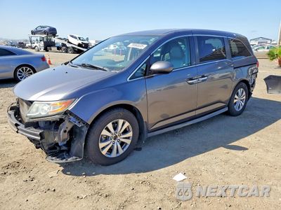 2015 HONDA ODYSSEY EXL 5FNRL5H62FB117139 - główne zdjęcie licytacji z USA - miniatura
