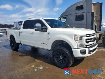 Czwarte zdjęcie samochodu z boku: 2020 FORD F250 SUPER DUTY VIN:1FT7W2BT5LEC37543 - miniatura