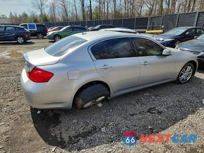 Trzecie zdjęcie samochodu z tyłu: 2012 INFINITI G37 SEDAN X VIN:JN1CV6ARXCM971067 - miniatura