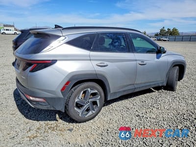 Trzecie zdjęcie samochodu z tyłu: 2024 HYUNDAI TUCSON HYBRID LIMITED VIN:KM8JECD10RU165641 - miniatura