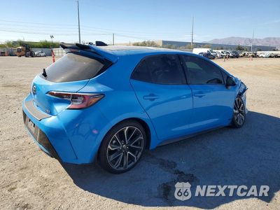 Trzecie zdjęcie samochodu z tyłu: 2019 TOYOTA COROLLA HATCHBACK XSE VIN:JTNK4RBE4K3036054 - miniatura