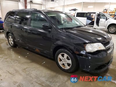 Czwarte zdjęcie samochodu z boku: 2012 DODGE GRAND CARAVAN SXT VIN:2C4RDGCG8CR131913 - miniatura