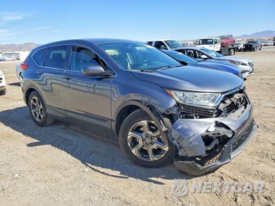 Czwarte zdjęcie samochodu z boku: 2019 HONDA CR-V EXL VIN:5J6RW1H86KA043173 - miniatura