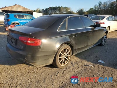 Trzecie zdjęcie samochodu z tyłu: 2016 AUDI A4 PREMIUM S-LINE VIN:WAUBFAFL2GA003532 - miniatura