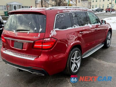 Trzecie zdjęcie samochodu z tyłu: 2017 MERCEDES-BENZ GLS 550 4MATIC VIN:4JGDF7DE0HA856222 - miniatura