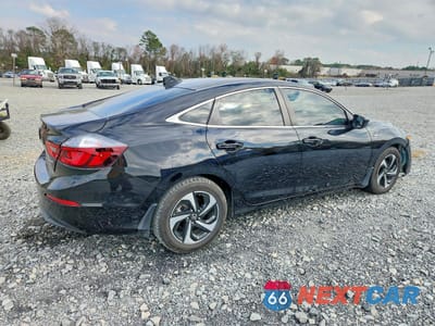 Trzecie zdjęcie samochodu z tyłu: 2022 HONDA INSIGHT EX VIN:19XZE4F58NE014374 - miniatura