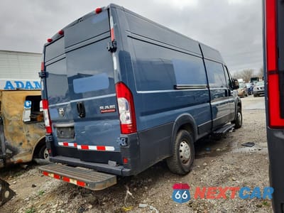 Trzecie zdjęcie samochodu z tyłu: 2020 RAM PROMASTER 3500 DELIVERY VAN VIN:3C6URVJG7LE128741 - miniatura