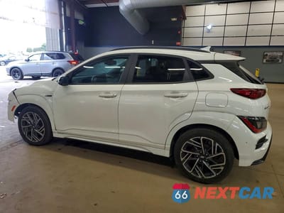 Drugie zdjęcie samochodu z przodu: 2022 HYUNDAI KONA N LINE VIN:KM8K3CA30NU771709 - miniatura