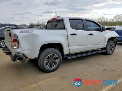 Trzecie zdjęcie samochodu z tyłu: 2021 CHEVROLET COLORADO Z71 VIN:1GCGTDEN1M1172295 - miniatura