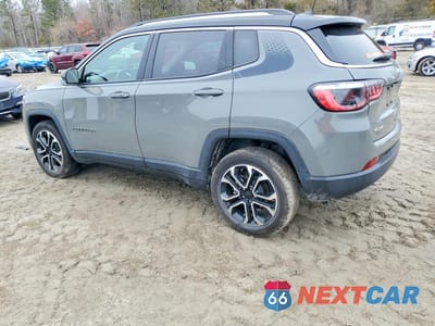 Drugie zdjęcie samochodu z przodu: 2022 JEEP COMPASS LIMITED VIN:3C4NJDCB4NT141316 - miniatura