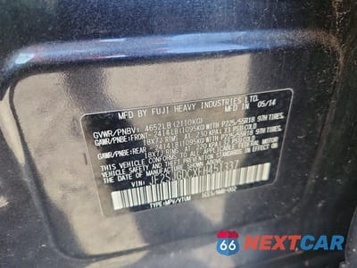 Zdjęcie 13 z 13 samochodu: 2015 SUBARU FORESTER VIN:JF2SJGDCXFH451337 - miniatura