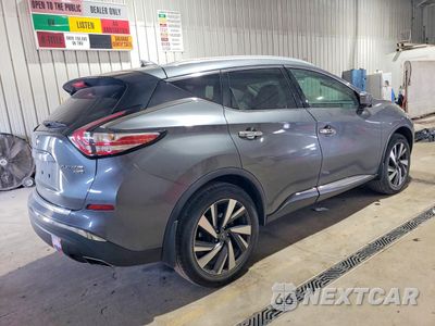 Trzecie zdjęcie samochodu z tyłu: 2017 NISSAN MURANO PLATINUM VIN:5N1AZ2MH6HN135077 - miniatura
