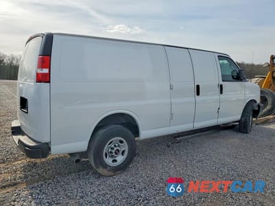 Trzecie zdjęcie samochodu z tyłu: 2023 GMC SAVANA G2500 VIN:1GTW7BFP8P1134362 - miniatura