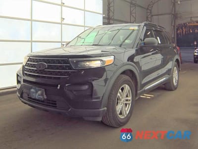 Drugie zdjęcie samochodu z przodu: 2021 FORD EXPLORER XLT VIN:1FMSK8DHXMGB11097 - miniatura