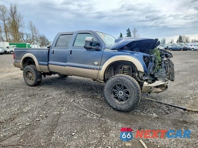 Czwarte zdjęcie samochodu z boku: 2013 FORD F350 SUPER DUTY VIN:1FT8W3B68DEB75450 - miniatura