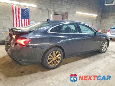Trzecie zdjęcie samochodu z tyłu: 2019 CHEVROLET MALIBU LT VIN:1G1ZD5ST6KF150932 - miniatura
