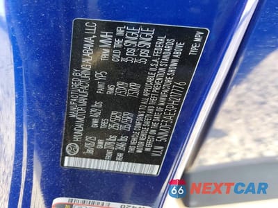 Zdjęcie 13 z 13 samochodu: 2023 HYUNDAI TUCSON SEL VIN:5NMJF3AE3PH217776 - miniatura