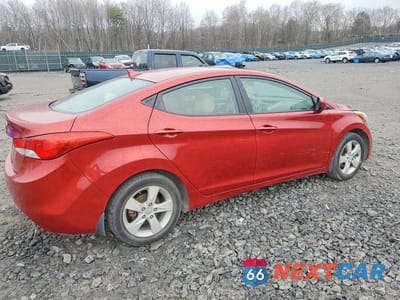 Trzecie zdjęcie samochodu z tyłu: 2013 HYUNDAI ELANTRA GLS VIN:KMHDH4AE2DU538656 - miniatura
