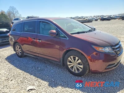 Czwarte zdjęcie samochodu z boku: 2015 HONDA ODYSSEY EXL VIN:5FNRL5H66FB082704 - miniatura
