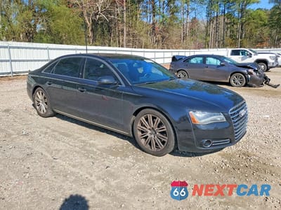 Czwarte zdjęcie samochodu z boku: 2013 AUDI A8 L QUATTRO VIN:WAURGAFD3DN032336 - miniatura